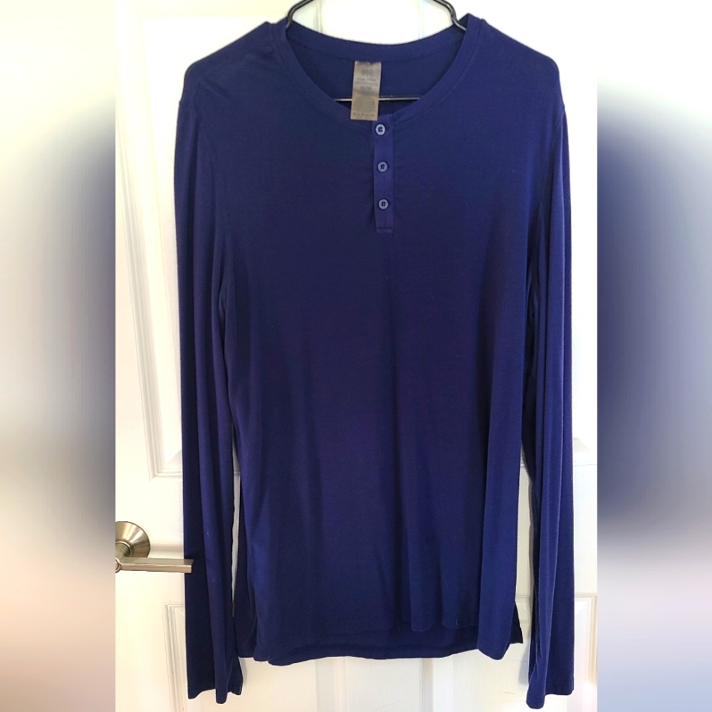 Men's Corey Vines Long Sleeve Henley
